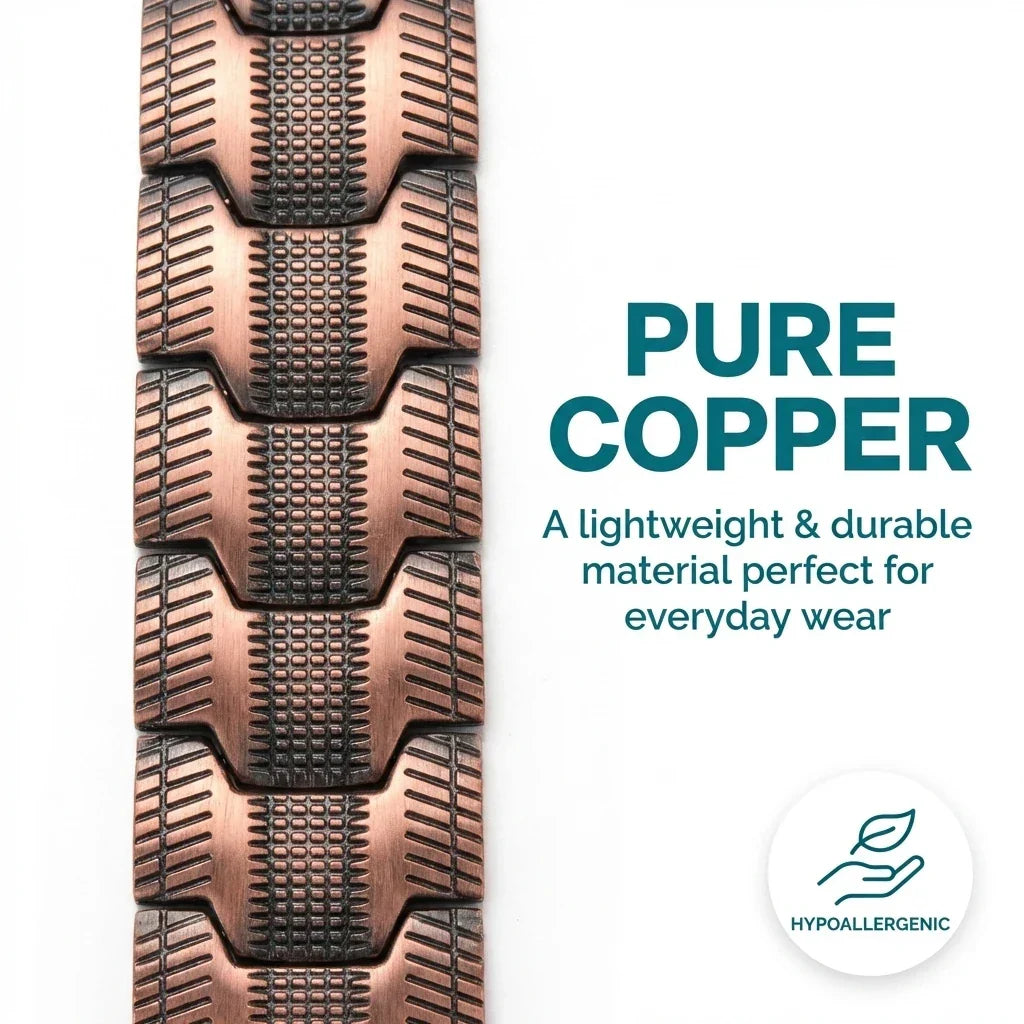 MagnetPure Triple Power Copper Magnetic Bracelet for Men