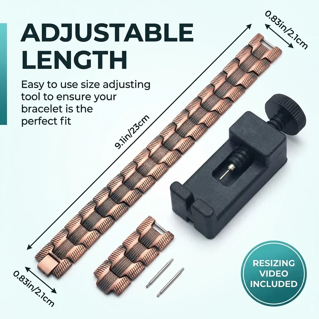 MagnetPure Triple Power Copper Magnetic Bracelet for Men
