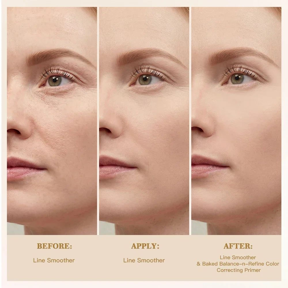 LineLess™ Smoothing Primer 💖 — Blur Wrinkles, Flawless Base