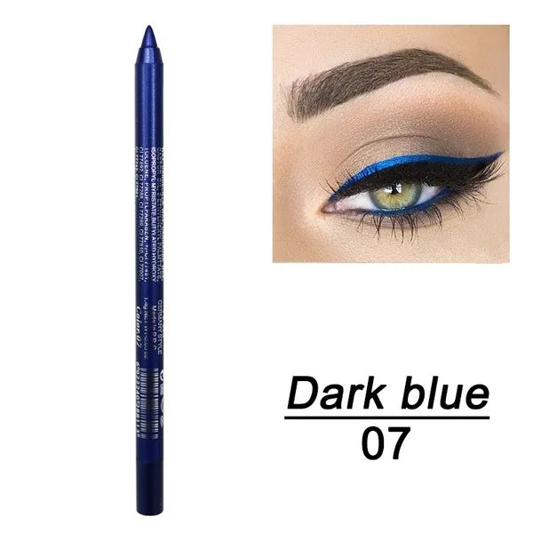GlamLine™ (14 pcs) Gel Eyeliner Set ✨ — Waterproof, Bold & Shimmering