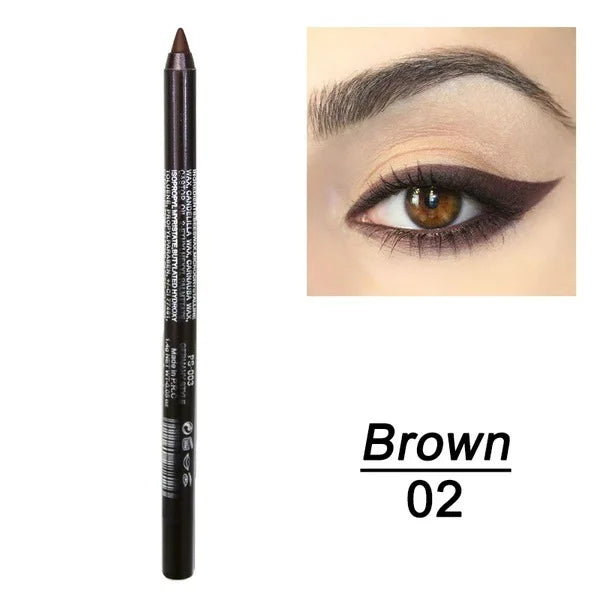 GlamLine™ (14 pcs) Gel Eyeliner Set ✨ — Waterproof, Bold & Shimmering