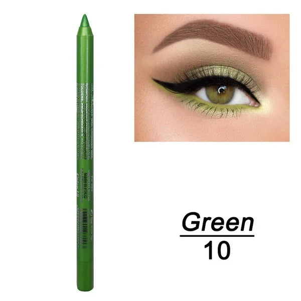 GlamLine™ (14 pcs) Gel Eyeliner Set ✨ — Waterproof, Bold & Shimmering