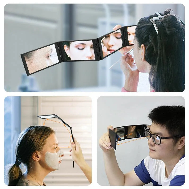 Mirror360™ Beauty Mirror 💇✨ — See Every Angle Perfectly